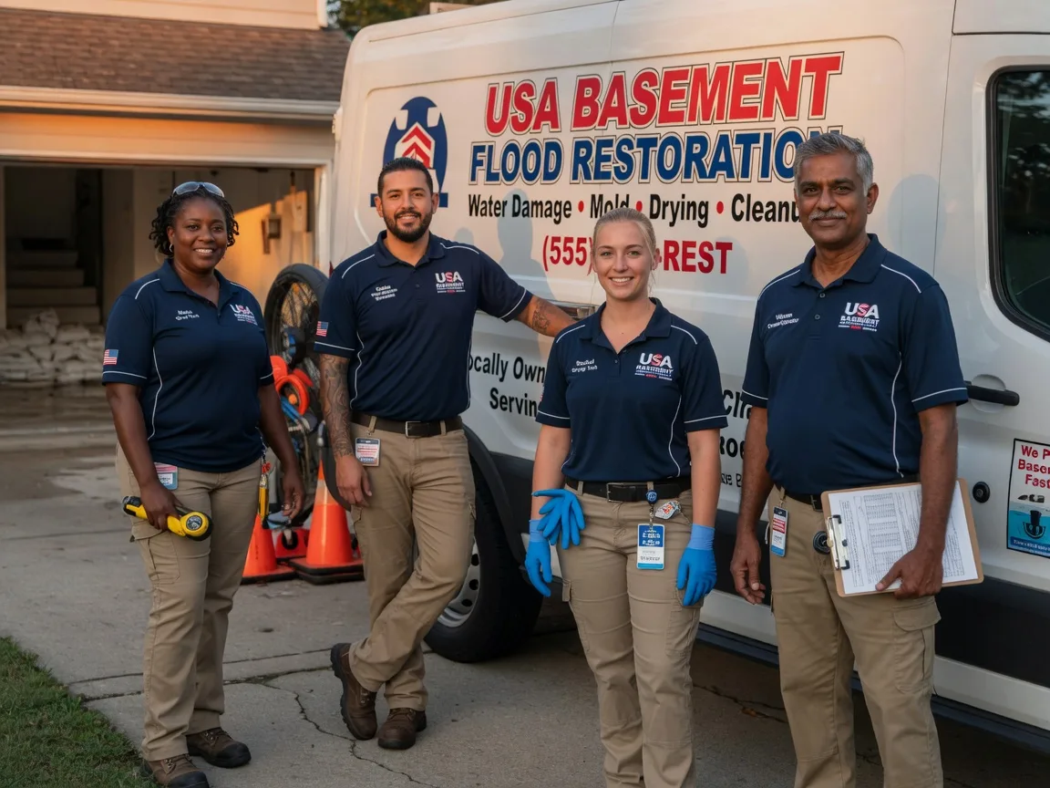 Basement Flood Cleanup company in Isle Au Haut, ME